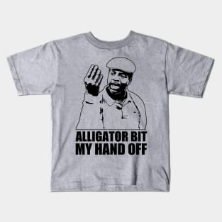 Classic Gilmore Alligator Bit My Hand Off Kids T-Shirt